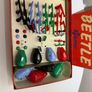 Chad Valley Beetle Game c.1950s COMPLETE - Original Box - Black Beetle Set Image 2
