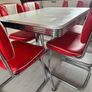 Eddie Rockets table and chairs Image 2