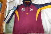 Queensland Reds Rugby Home Jersey 2004 to 2006 Children 14 Years Old