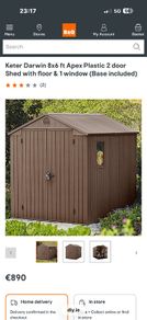 Keter Darwin Shed 8x6