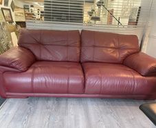 Leather 2-Seater Sofa