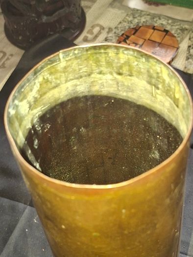 Antique Army Brass Shell, Postage Available,