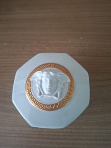 Versace Rosenthal Gorona Trinket Box 8.5cm Diameter