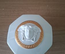 Versace Rosenthal Gorona Trinket Box 8.5cm Diameter