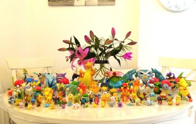 Extensive Pokemon Toy Collection For Sale