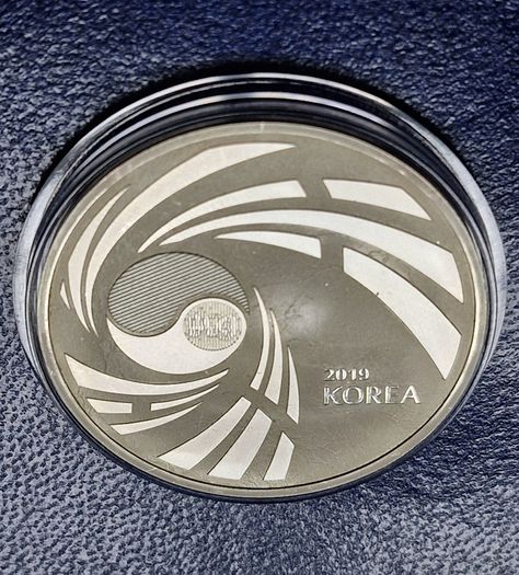 2019 South Korea 1 oz Silver K-Series Taekwondo