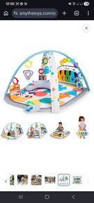 Baby Einstein 4-in-1 Kickin' Tunes Music and Language Discovery Baby Gym Tummy Time