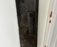 Polished Black Granite Slab
