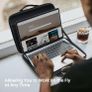 New Tomtoc 16 inch Laptop Sleeve and Hardshell Shoulder Case Image 3