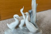 Vintage Nao Lladro Three geese figurine