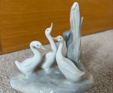 Vintage Nao Lladro Three geese figurine