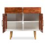 Sideboard Solid Acacia Wood 90x33.5x83 cm Image 6