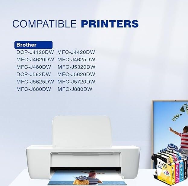Brother LC223 Inkjet Printer Inks