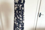 L.K. Bennett silk maxi dress UK8
