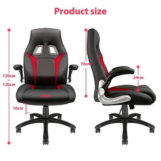 Series Gaming Chair Ergonomic Large Style Computer Chair Comfortable Office Chair Black Red Colors