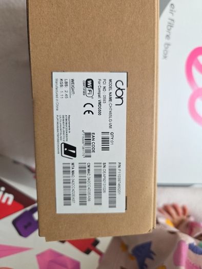 Huawei, Virgin & Eir Routers