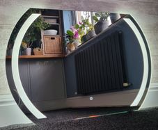 LED Bathroom Mirror Demister Fog Free Bright