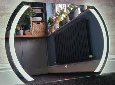 LED Bathroom Mirror Demister Fog Free Bright