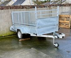 Brand new 8x4/7x4 car trailers