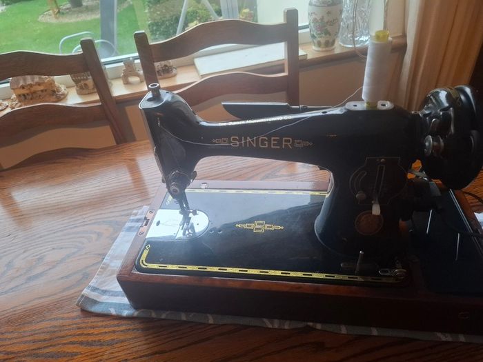 Vintage Singer sewing machine