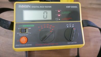 Robin KMP5404DL Digital RCD 17th Edition Tester