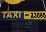 taxi plate