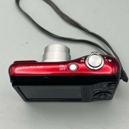 Nikon Coolpix A10 16.1MP Digital Camera Red