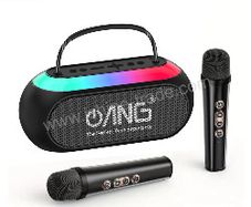 ANG SPK05 Karaoke Wireless BT Speaker- Black