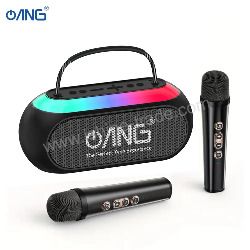 ANG SPK05 Karaoke Wireless BT Speaker- Black