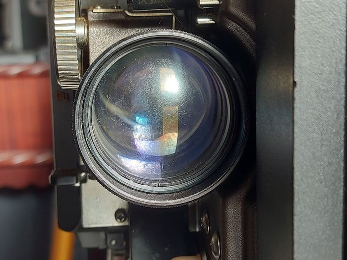 Vintage Eiki Elf NT-1 16mm Sound Film Projector Working Motor Lamp Kowa 11.250mm Lens, in very good condition, not tested