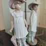 Vintage (1990) NAO By Lladro "April Showers" #1126. Damaged. Image 6
