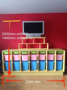 Playroom storage