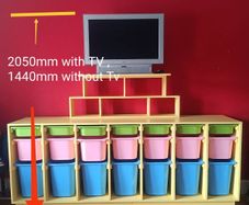 Playroom storage