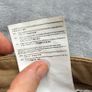 BOSS Mens Chino Trousers Rice Beige Slim Stretch W32 L32 Image 9
