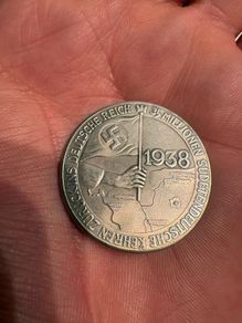 Hitler coin 1938