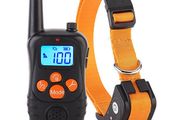 Dog Bark Collar Electronic Dog Training Collar 300m Remote Control Dog Trainer Rechargeable Shock Collar For Pet Dogs