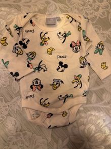 baby girl Disney Paris body vest long sleeve 62cm / 0-3