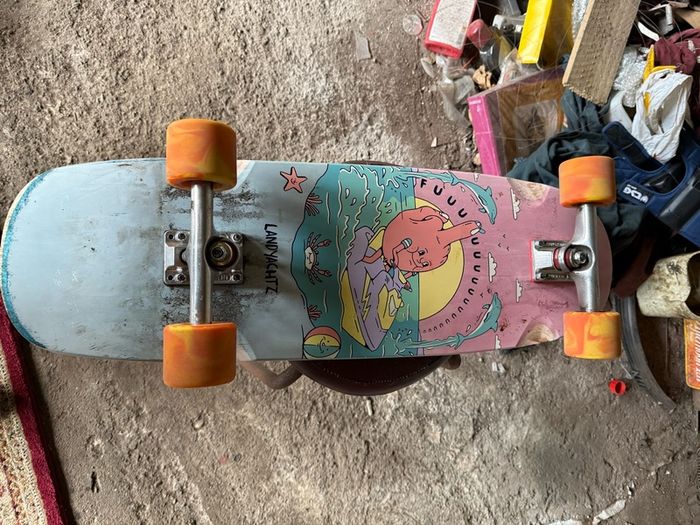 Pro custom landyatcjtz  TUGBOAT complete board