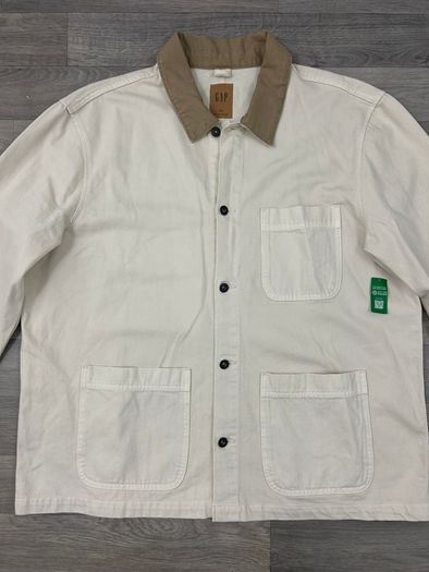 NEW Gap Denim Chore Workman Jacket Men's XXL