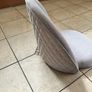 Grey Swivel Chair with Wheels Image 3
