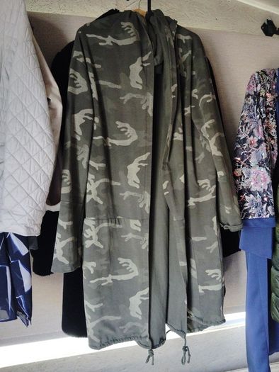 Army style casual coat