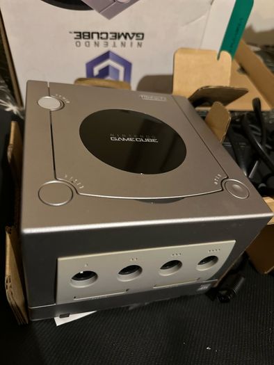 Nintendo GameCube console and games Mario