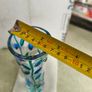Tree of Life Blue Venetian Glass Bud Vase - Handmade in Italy, Colorful Murano Glass Vase Image 4