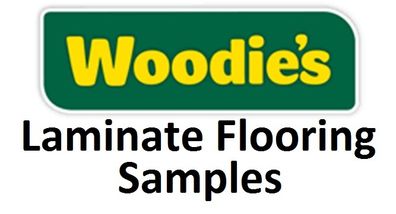 Woodies Laminate Flooring 15 Samples Collection (Brand New)