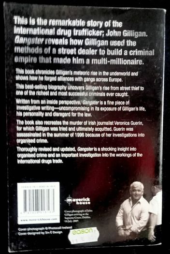Gangster: The Biography of International Dr-ug Trafficker John Gilligan by John Mooney - Paperback