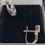 14 ct white gold earrings Image 6