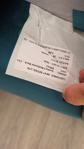 Teal 2 Seater Velvet Sofa - Next Home