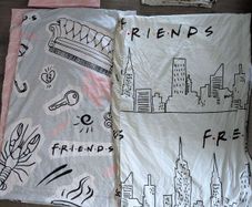 Two Friends Single Duvet Covers