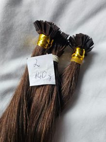 Hair extensions brown
