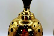 Old Vintage thurible church incense burner converted to lamp